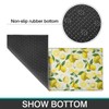 Lemon Kitchen Mats for Floor Kitchen Rugs Sets of 2