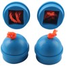 4Pcs Pool Chalk Holder, Cue Chalk Holder Pocket Rubber Billiard