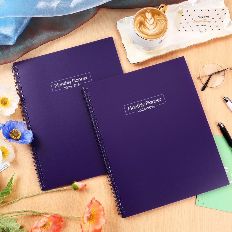 2024-2026 Monthly Planner - Monthly Planner from July 2024- June
