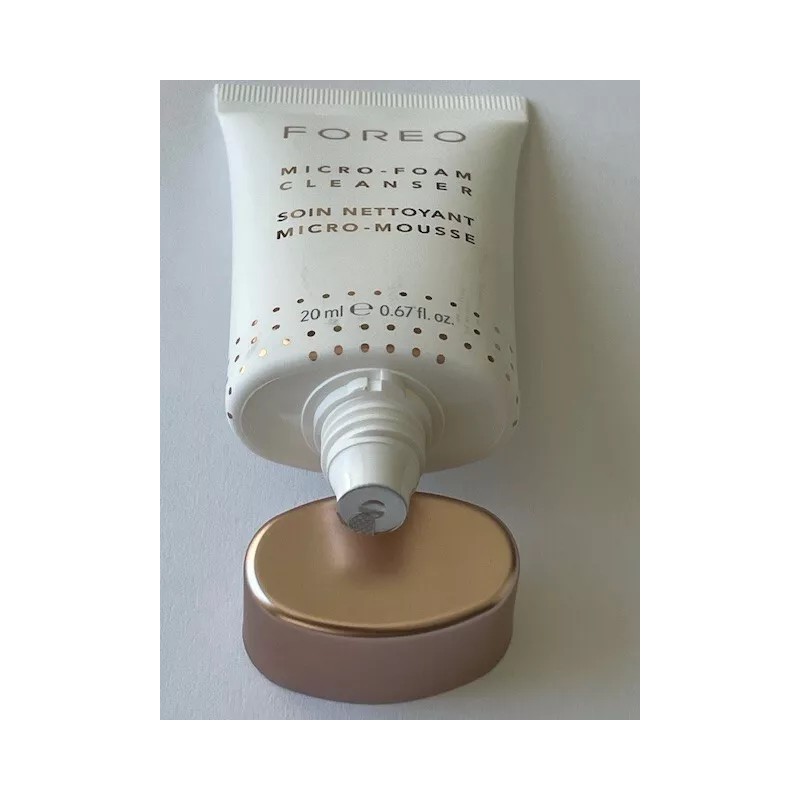 FOREO Micro-Foam Face Cleanser 2-Pack Each 20 ml/ 0.67 fl