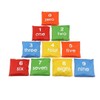 Kidders Number Beanbag School Sports Day Number Game Beanbag 10p Ojaemi Game / 키더스 숫자 콩주머니 학교 운동회 숫자놀이 빈백 10p 오재미놀이