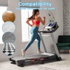 6PCS Non-Slip Treadmill Mat Pads, 4x4 Inch High Density Silicone