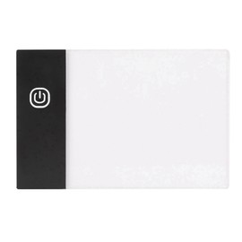 A6 LED Light Board, Mini LED Light Copy Board A6 Tracing Light Box Slim Light Pad Portable Tracing Flip Book Pad Light Tracing Box Children Children Drawing Light Box