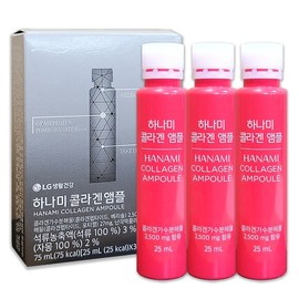 Living Garden Hanami Collagen Ampoule 4-Week Supply, 2 Extra Trials / 생활정원 하나미 콜라겐 앰플 4주분 시음 추가2회