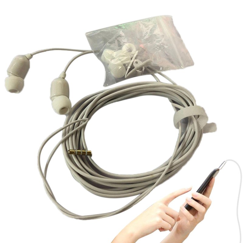 Ear Buds with Long Wired Cord | Noise Canceling Earphones