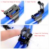 SIXQJZML 2 Pieces Scuba Dive Universal Plastic Clip Snorkel Keeper