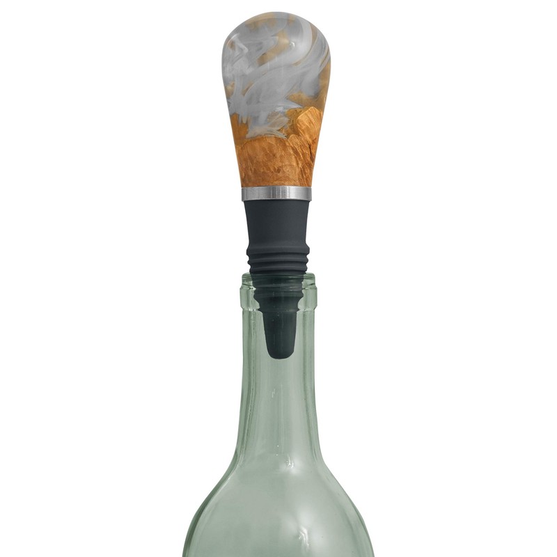 Silicone Bottle Stopper with 3/8” x 16 tpi Threaded Post