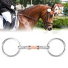 Stainless Steel Thickeness Bit Loose Mouth Bit Roller for Horse