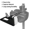 HEURYTEP Aluminium Transom Trolling Motor Mount for Kayaks, 5mm Thickness