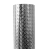 Industrial Utility Diamond Plate Metallic Chrome Silver Finish Vinyl Wrap