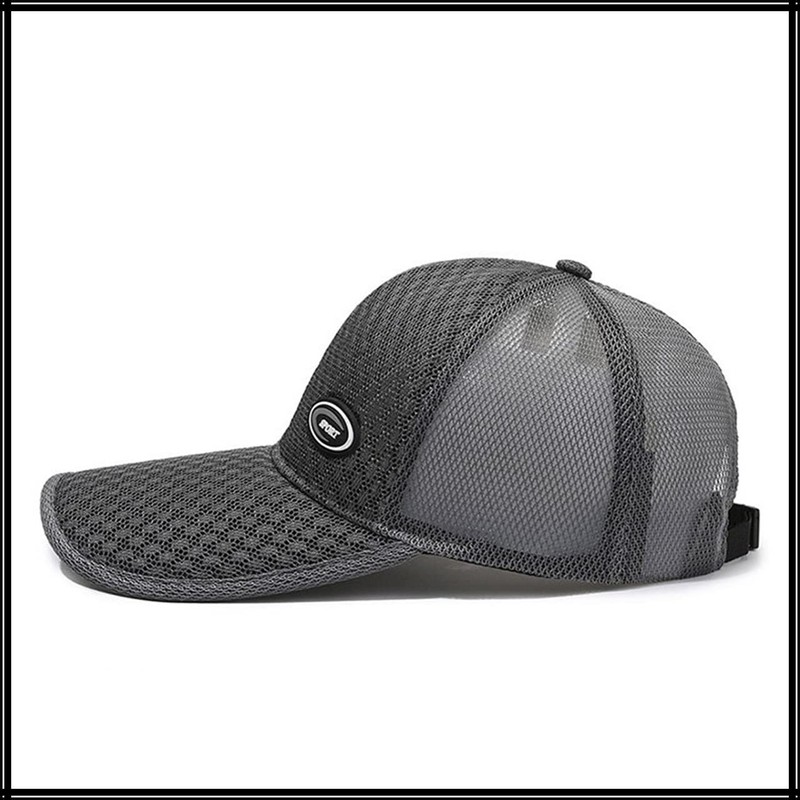 White Fang CA581 Mesh Cap, Logo Hat, Brim Length, Sports,