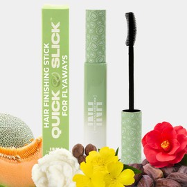 INH Quick Slick Hair Finishing Stick, Melon, Keratin Serum Conditioning Fly Away Tamer Styling Gel, Non-Greasy Flyaway Frizz Control Cream with Avocado and Jojoba, Hydrates and Holds Broken, Edge and Baby Hairs All Day 18ml