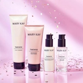 Mary Kay TimeWise Miracle Set for Comfortable Skincare Brightening Sunscreen Spf Moisturizer Hydrate Cleanser Repair Uv Moisture Hydrating - Name: TimeWise Miracle Set, Skin Type: Combination/Oily