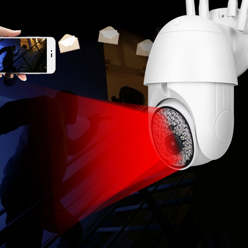 Wireless Security Camera Outdoor Network 2.4G WIFI Waterproof Dome Panoramic
