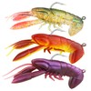 PROBITE Crawfish Fishing Lure – Pre-Rigged Soft Bait with Lead