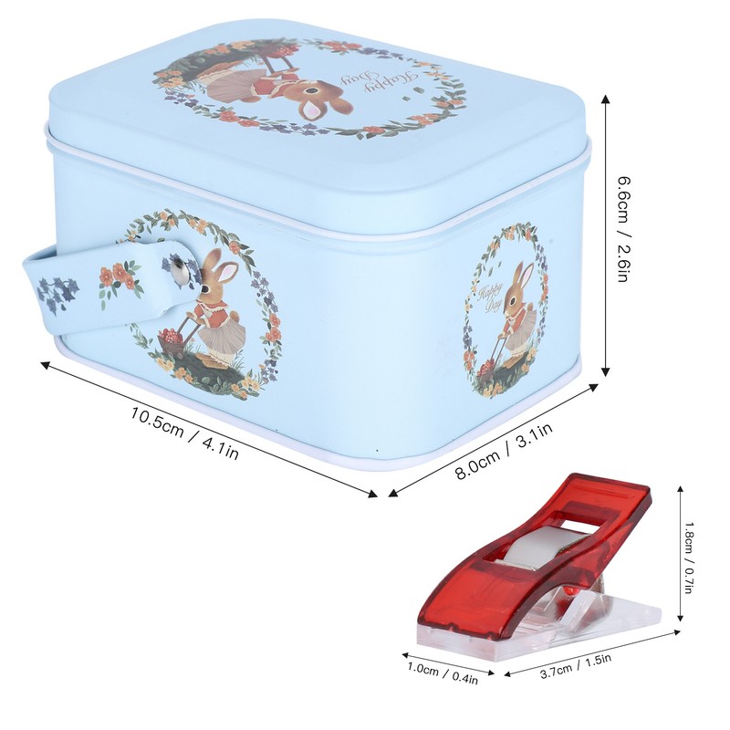 100Pcs Hemming Clips DIY Colorful Plastic Fabric Cloth Craft Clip