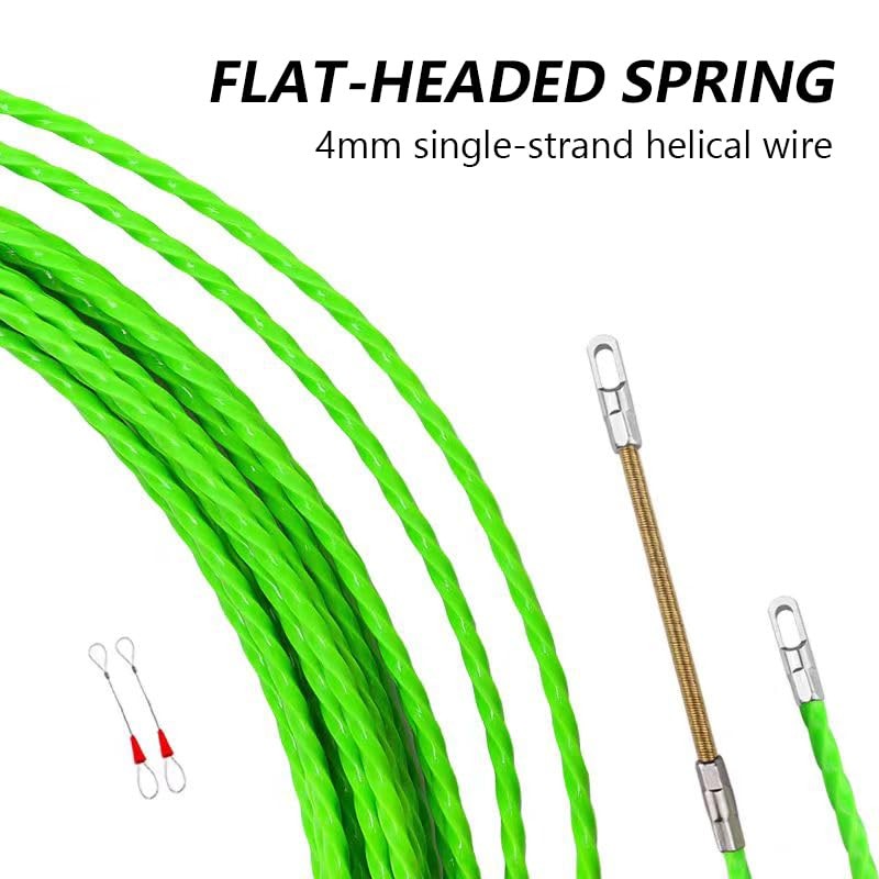 Fish Tape Wire Puller Through Wall Wire Threader Fish plus