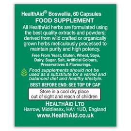 HealthAid Boswellia 400mg 60 Capsules