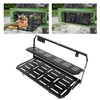 KUAFU Double-Layer Foldable Tailgate Table Compatible with 2018-2023 Jeep Wrangler