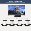 NFHK HUB HDMI Splitter 4K 60hz Ultra-HD Converter Compatible 2.0