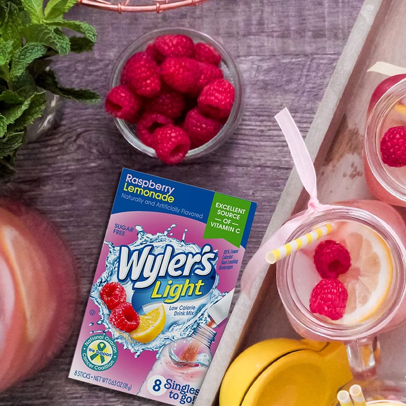 Wyler's Light Singles To Go Powder Packets, Water Drink Mix,