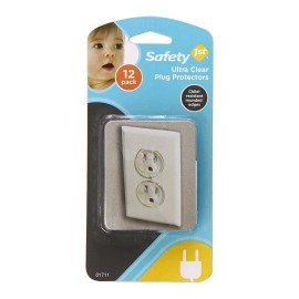 Safety 1st 12 Paquete Ultra Clear Outlet Tapones