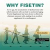 Liposomal Fisetin and Quercetin 1200 mg - 60 Soft Gel