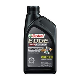 Castrol 06129 Edge High Mileage 10W-30 Advanced Full Synthetic Motor Oil, 1 Quart