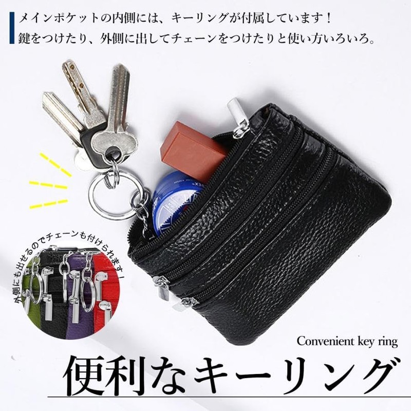 Coin Case, Coin Purse, Women's, Men's, Mini Wallet, Compact, fas08,