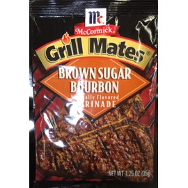 McCormick Grill Mate BROWN SUGAR BOURBON Marinade 1.25oz (10 Packets)
