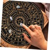 FOMIYES Wooden Divination Board with Markings Board for Spiritual Decor