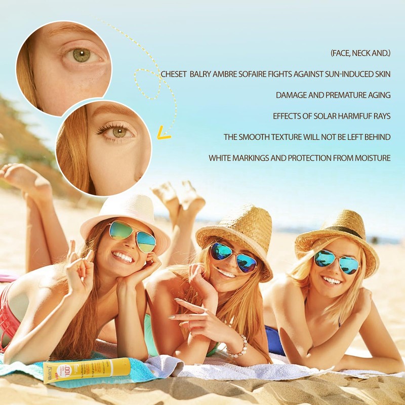 Sonnencreme LSF 100, 80ml Sunscreen SPF 100, Sonnencreme für Gesicht