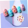Housoutil Cartoon Sea Star Nail Decals 3 Sheets Kids Nail