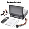 ESSGOO 7" Single 1 DIN Car Radio Stereo Apple Carplay