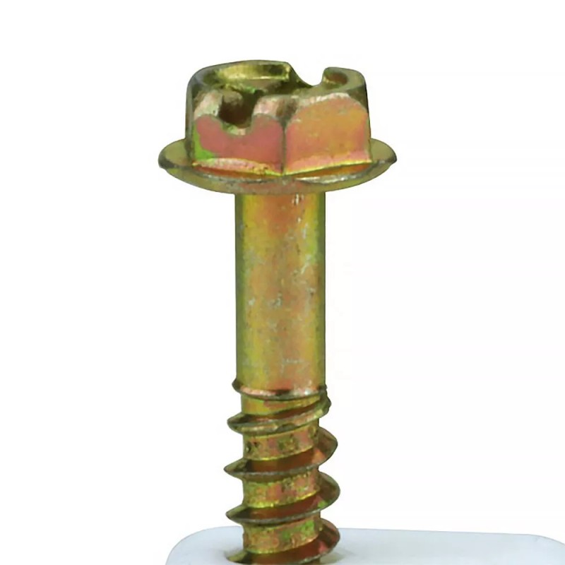 Skywalker Single Cable Flexible Screw Clips (100 Pack, Screw Depth: