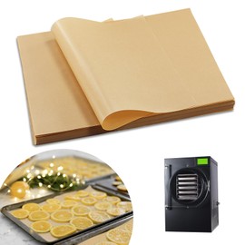 500 Packs Freeze Dryer Tray Mats For Harvest Right Freeze Dryer Accessories for Extra Large Trays, Parchment Sheets, Freeze Dryer Tray Mats for Harvest Right