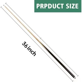JEPNJPU 36inch Set of 2 ，Pool Cues for Kids Billiard House Cue Sticks for Child Hardwood Billiard