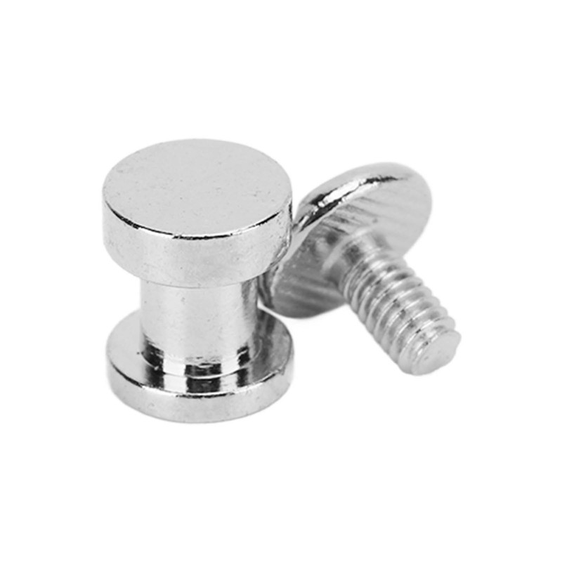 300 Sets DIY Book Binding Screw Double Layer Flat Head