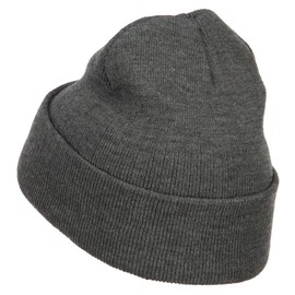 Yosemite National Park Embroidered Long Beanie - Dk Grey OSFM