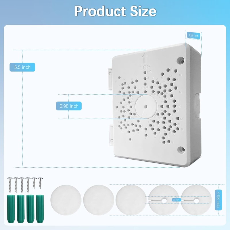 【PTZ/Bullet Camera Junction Box】 Universal Security Camera Junction Box IP