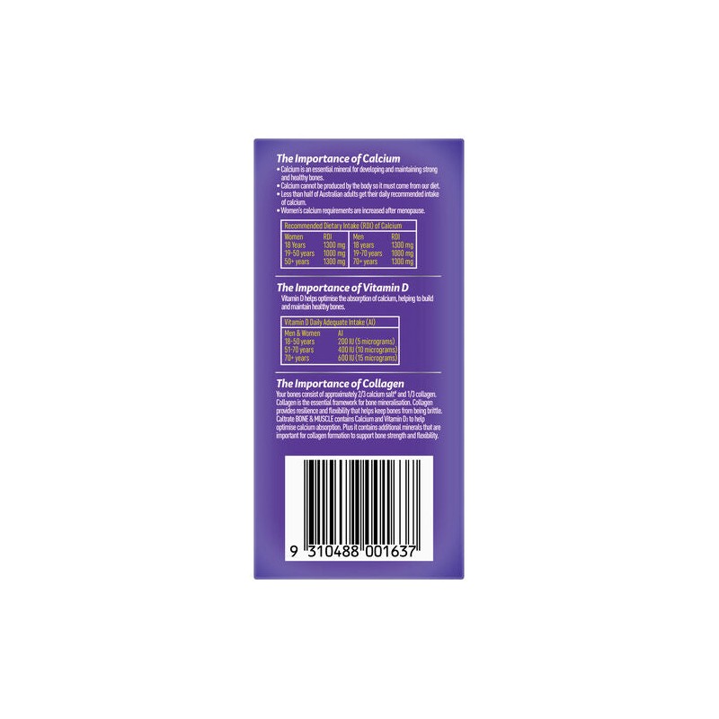 Caltrate Bone & Muscle 60 Tablets