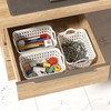Tyminin Plastic Storage Baskets with Handles, Set of 12 Mini