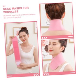 KICHOUSE Neck Moisturizing Wrap Essential Oil Gel Neck Roll Therapy Anti-wrinkle Neck Pad Reusable Stretchable Women's Neck Care