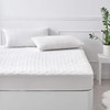 Pikolin Home – Cushioned Mattress Protector, Waterproof and Breathable, white,