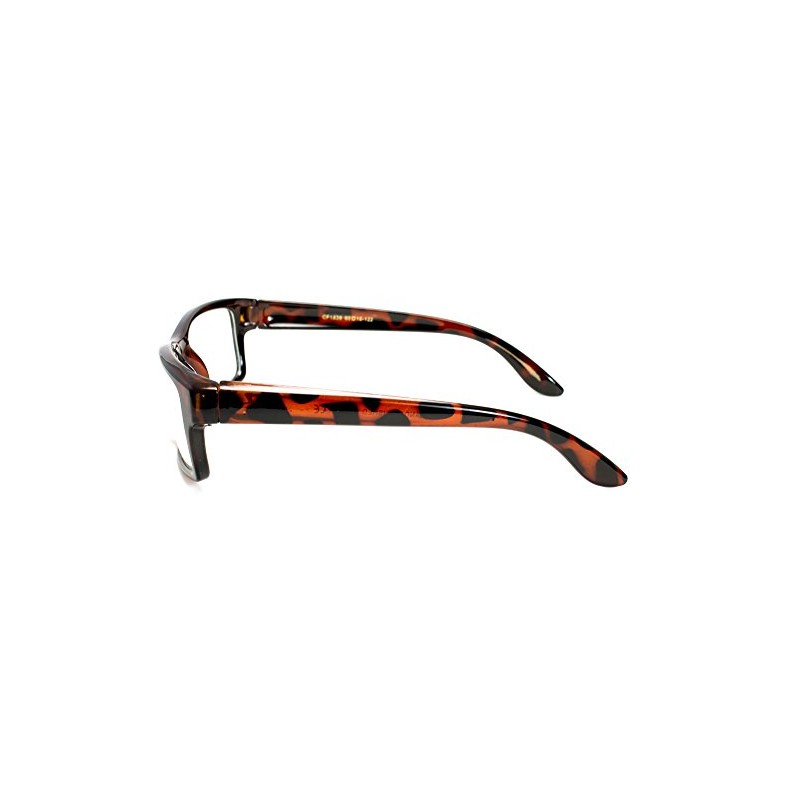 Newbee Fashion- Casual Nerd Thick Clear Frames Fashion Glasses Rectangular