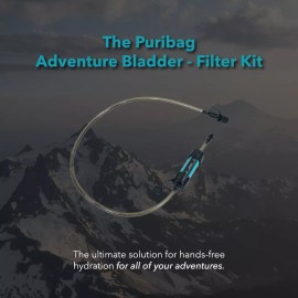 Puribag Adventure Pack Water Filter - Kit for Hiking, Camping & Survival