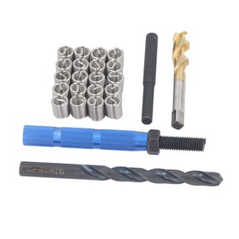 24Pcs Metric Thread Repair Kit M10 X 1.5 X 2D Thread Repair Insert Kit for Integrity Connection Strength