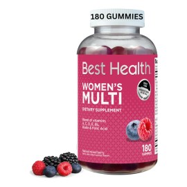 Gomitas Multivitamínicas Best Health Para Mujeres 180ct