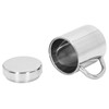 Stainless Steel Double Walled Mugs Shatterproof Warm Cold Use Tea