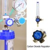 TEHAUX Argon Regulator, Flowmeter Regulator Indicator Nitrogen Purge Regulator with